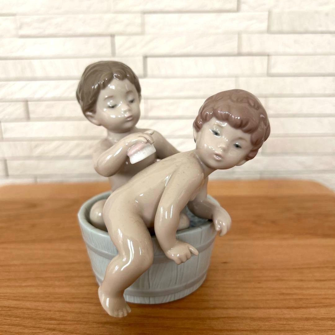 リヤドロ　お風呂だよ　美品