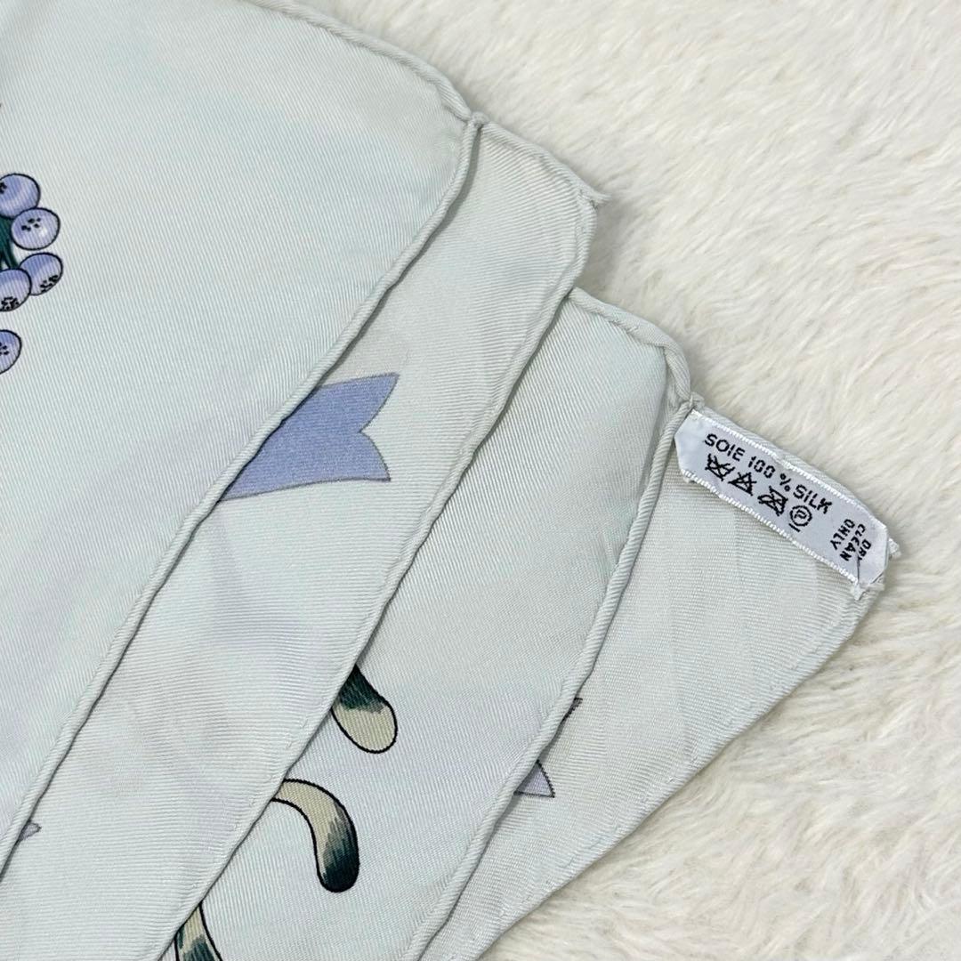 極美品✨エルメス カレ90 スカーフ Neige d'Antan 去年の雪 大判