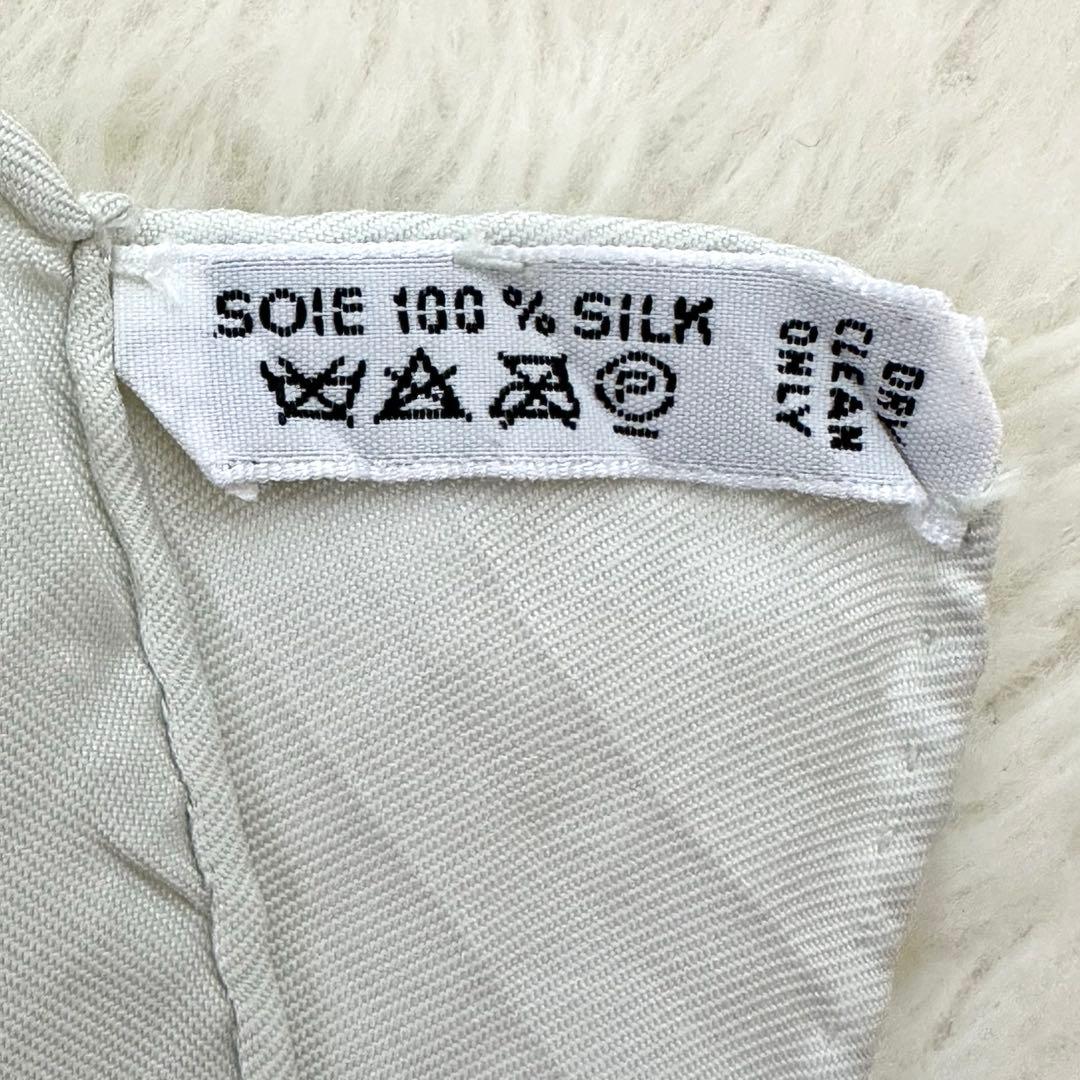 極美品✨エルメス カレ90 スカーフ Neige d'Antan 去年の雪 大判