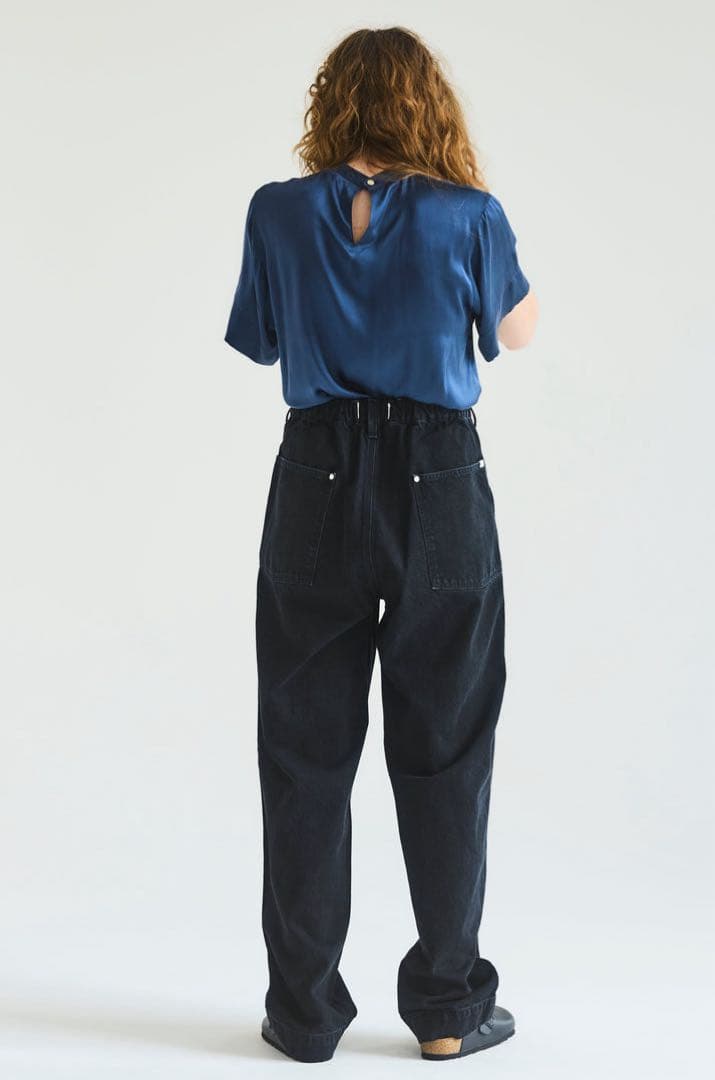 ★美品★オブラダ oblada スケータージーンズ ブラック サイズXS