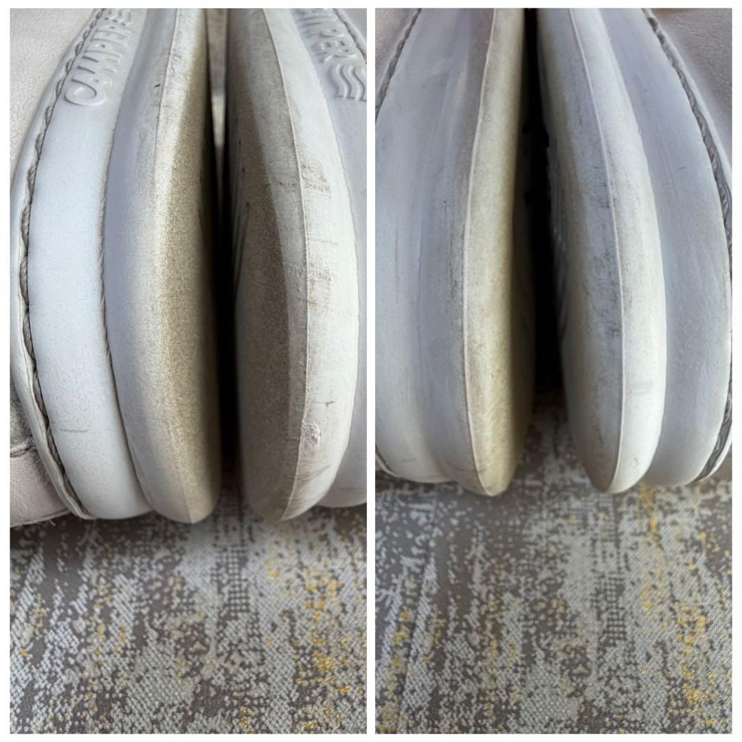 ★人気★カンペール レザースニーカー【26.5】ランナーフォー ホワイト 白