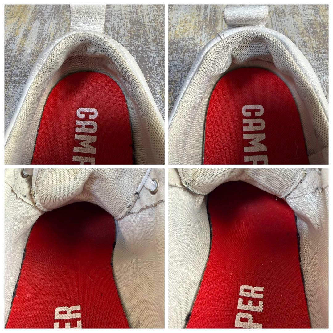 ★人気★カンペール レザースニーカー【26.5】ランナーフォー ホワイト 白