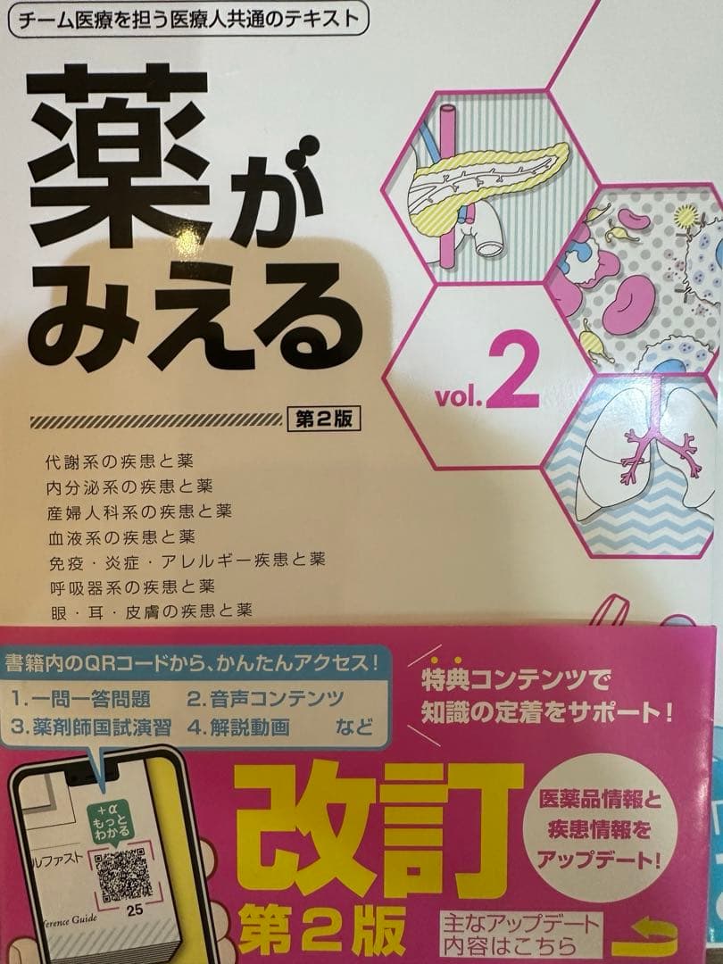 薬がみえる 第2版 vol.1 vol.2 vol.3