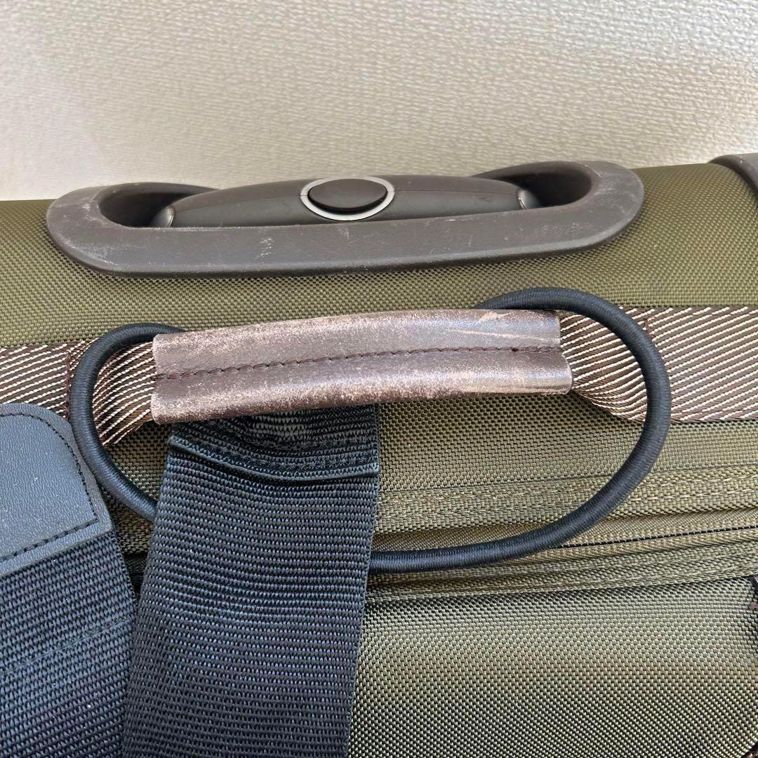 さ*る様 TUMI トゥミ　カーキ スーツケース　キャリーケース　トラベルバッグ