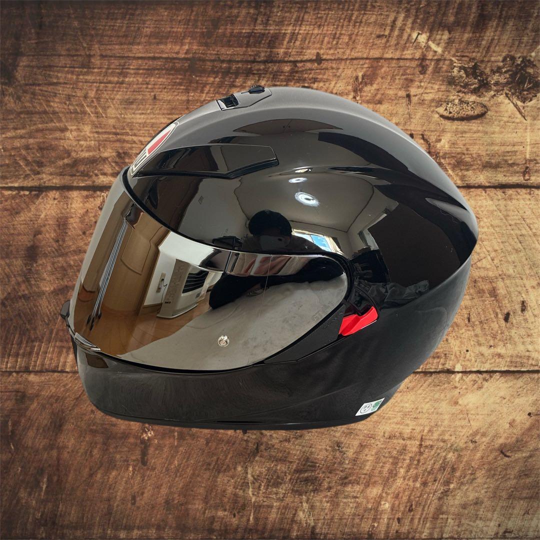 AGV K3svフルフェイスヘルメット ブラック（ツヤあり）