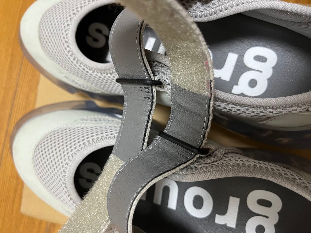 靴 grounds MOOPIE MARY JANE GRAY / ICE GRAY