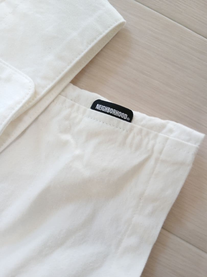 24年 NEIGHBORHOOD ネイバーフッド長袖シャツ ホワイト WTAPS