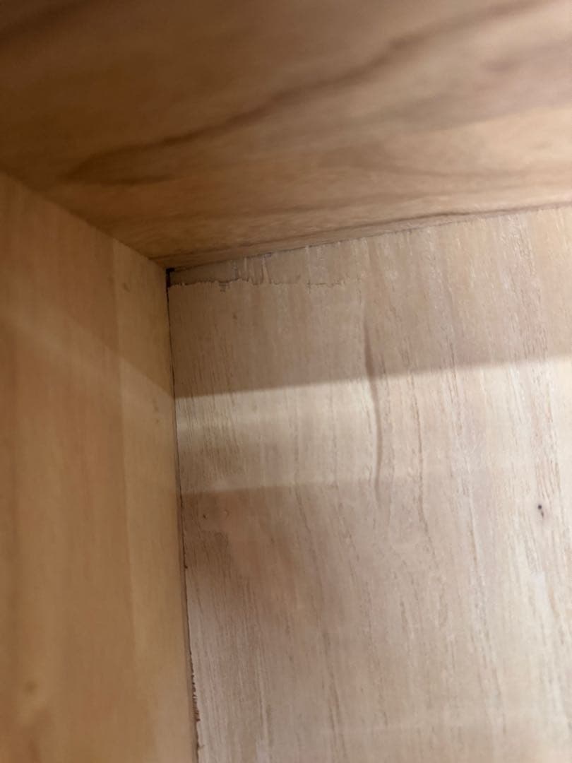 和風木製チェスト 4段　桐タンス