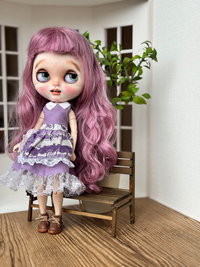 出窓ドールハウス　背景ボード　撮影ボード