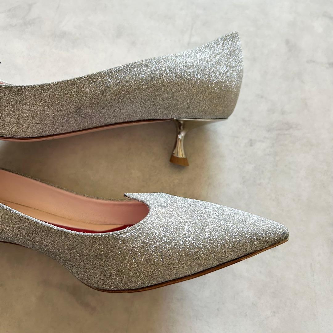 ロジェヴィヴィエ銀 35 1/2 23cm アイラブヴィヴィエ グリッターハート