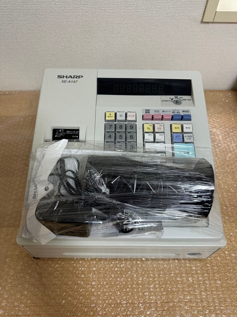 早い者勝ち シャープレジスター　XE-A147