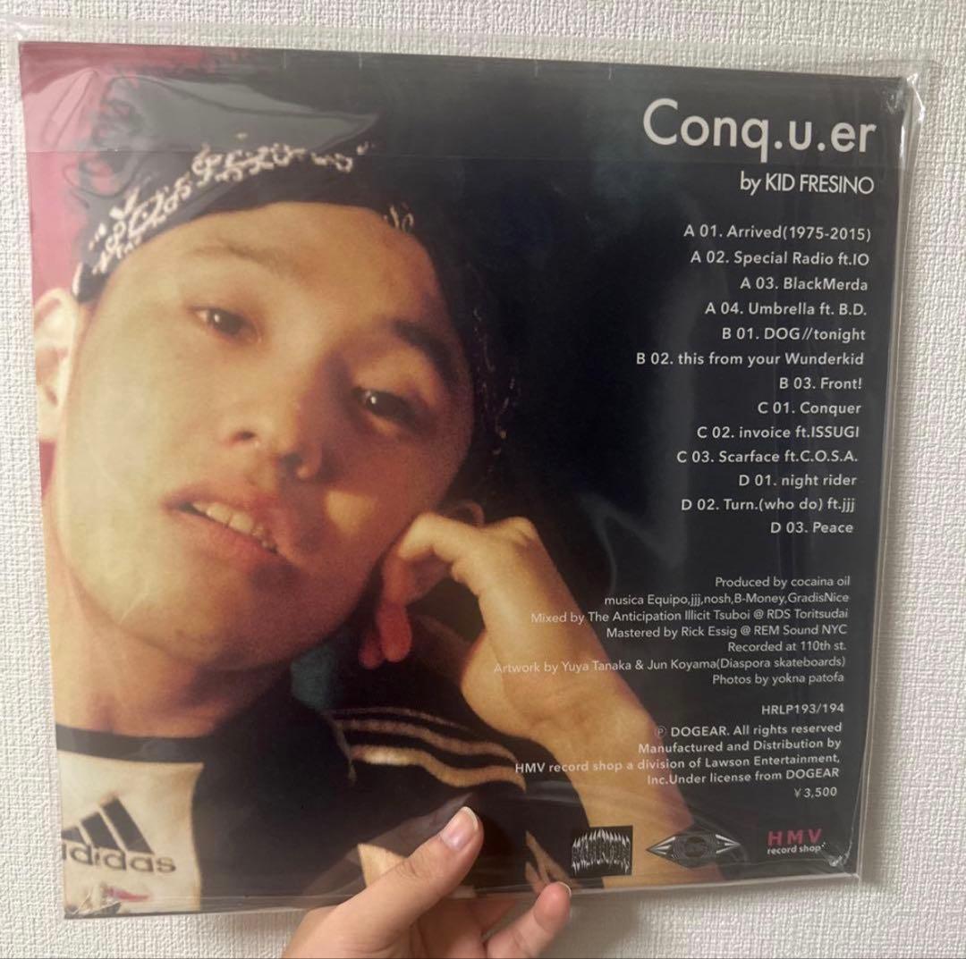 最終値下げ　KID FRESINO Conq.u.er レコード