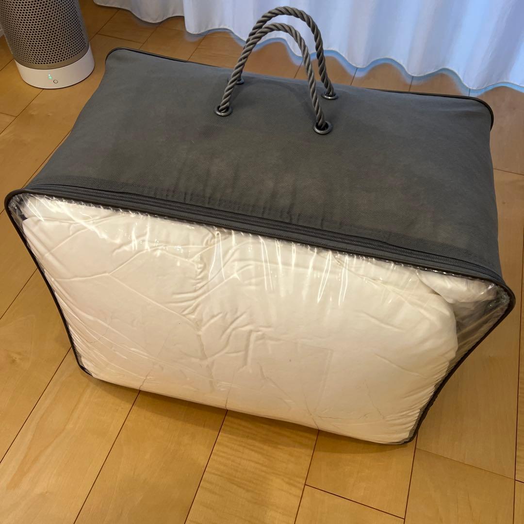 スノーホワイト掛布団＆カバー　230cm x 210cm