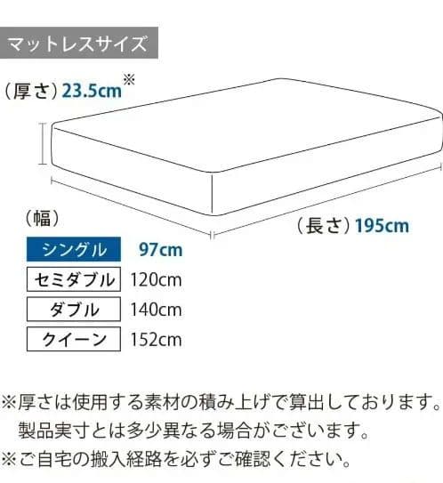 シモンズBeautyrest シングル マットレス(Amazon限定品)