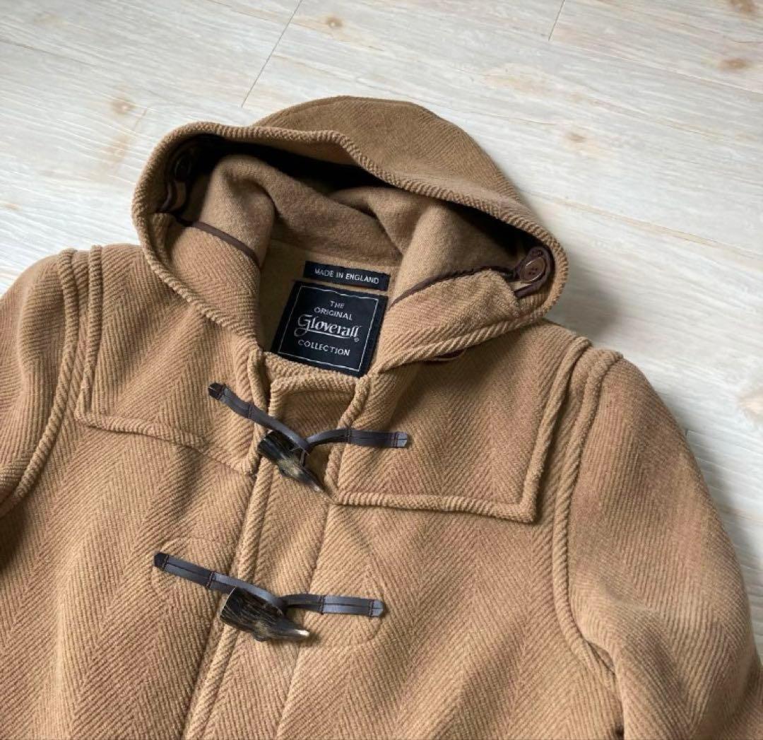90s 美品 グローバーオール キングストン ダッフルコート キャメルベージュ
