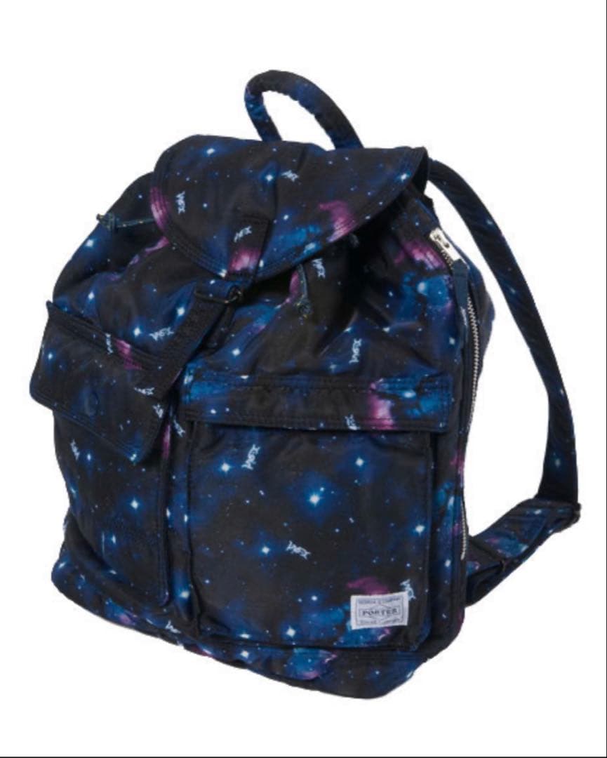 Porter×X-girl 限定コラボ　宇宙柄 コズミック　ナイロンリュック