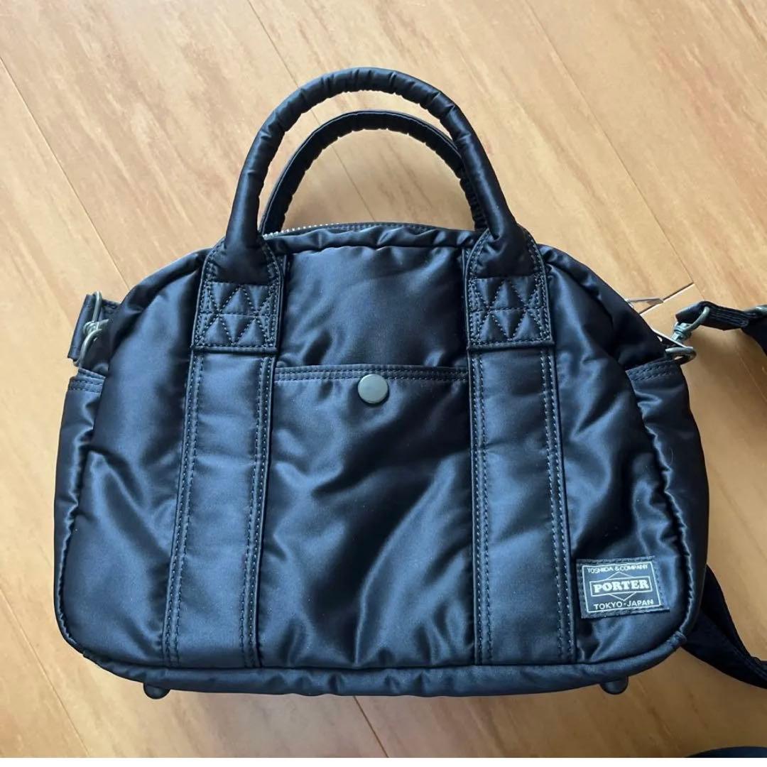 TANKER BOSTON BAG ブラック　新型　ポーター　ボストン　タンカー