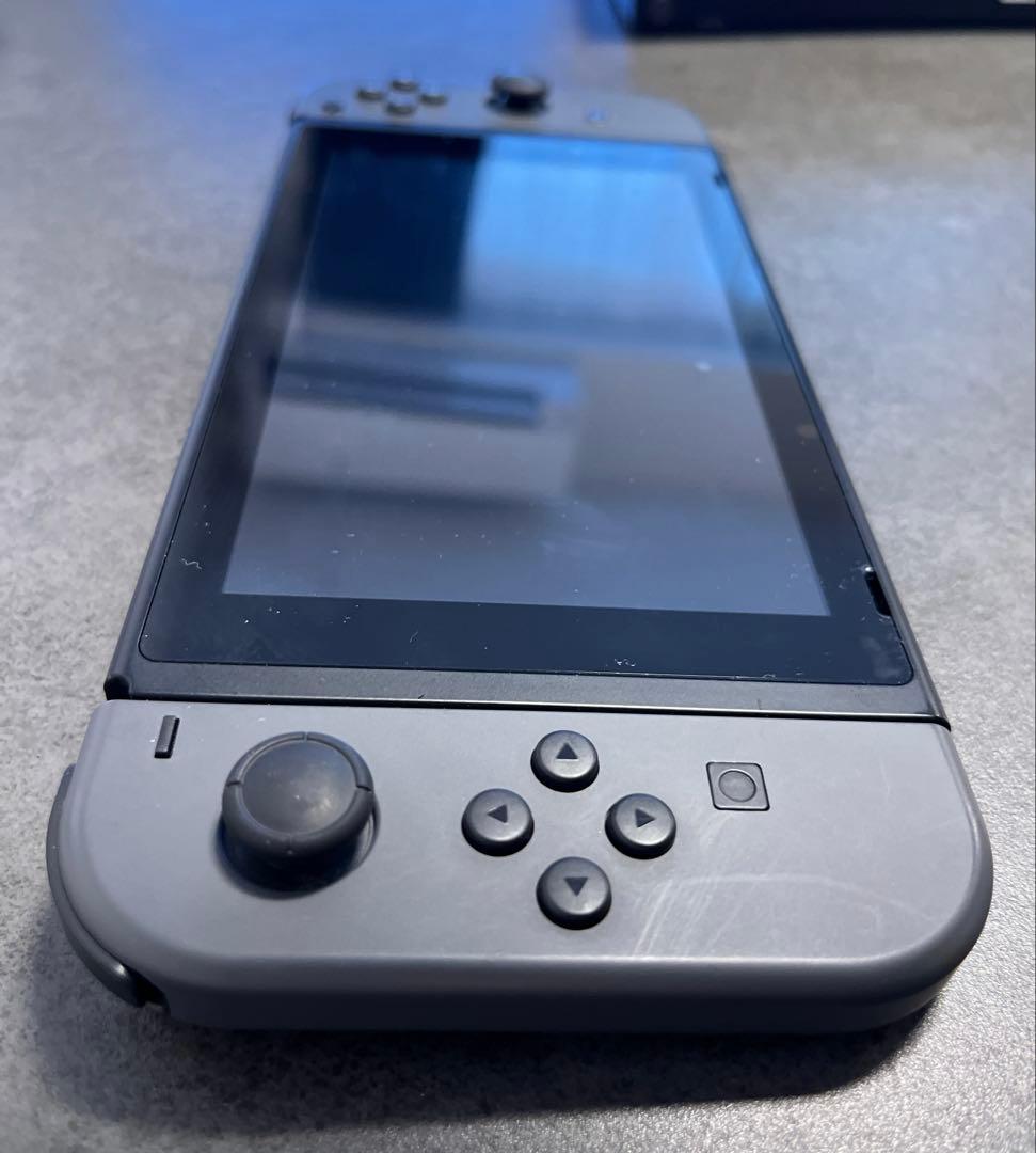 Nintendo Switch 本体 グレー付属品付き＋モンハンライズ