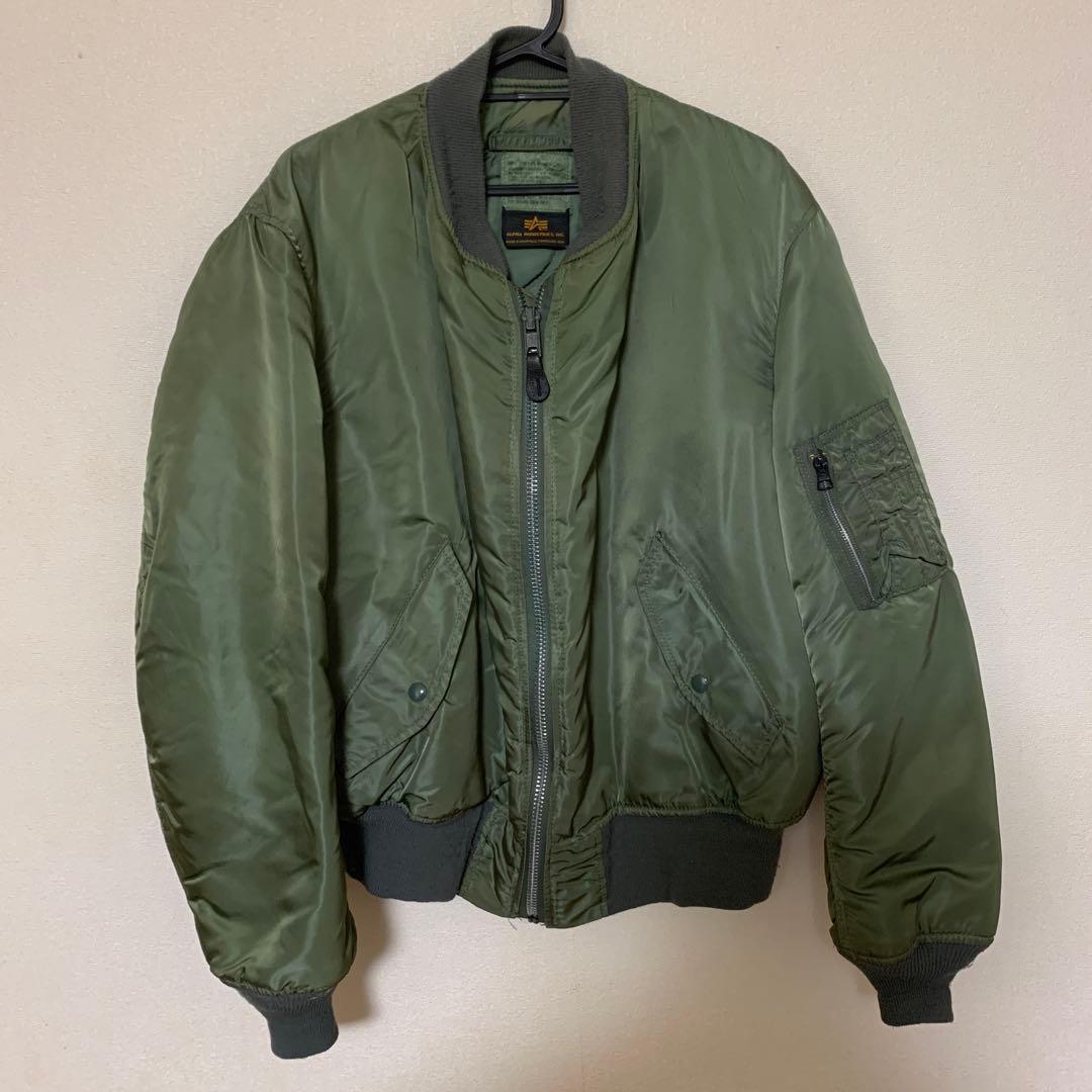 ALPHA INDUSTRIES MA-1 フライトジャケット USA製