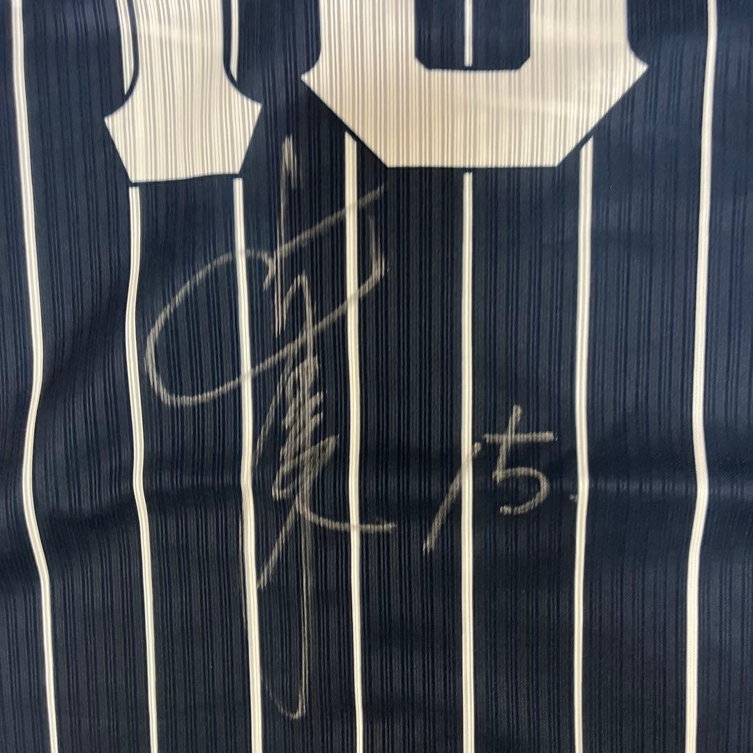 埼玉西武ライオンズ　與座海人　実使用　サードユニフォーム