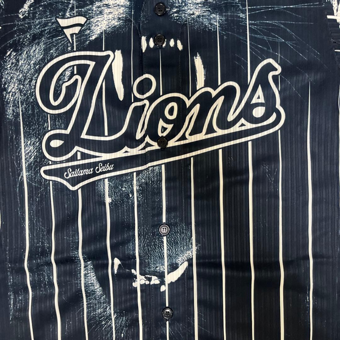 埼玉西武ライオンズ　與座海人　実使用　サードユニフォーム