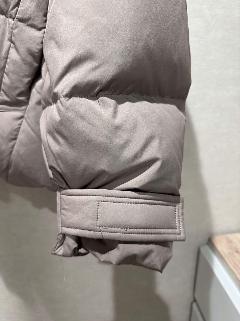 FRAY I.D フード付きダウンコート　ショート丈 0 モカ