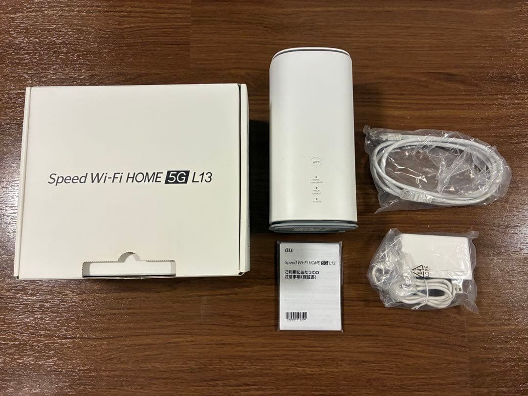 WiMAX Speed Wi-Fi  5G L13 ホームルーター