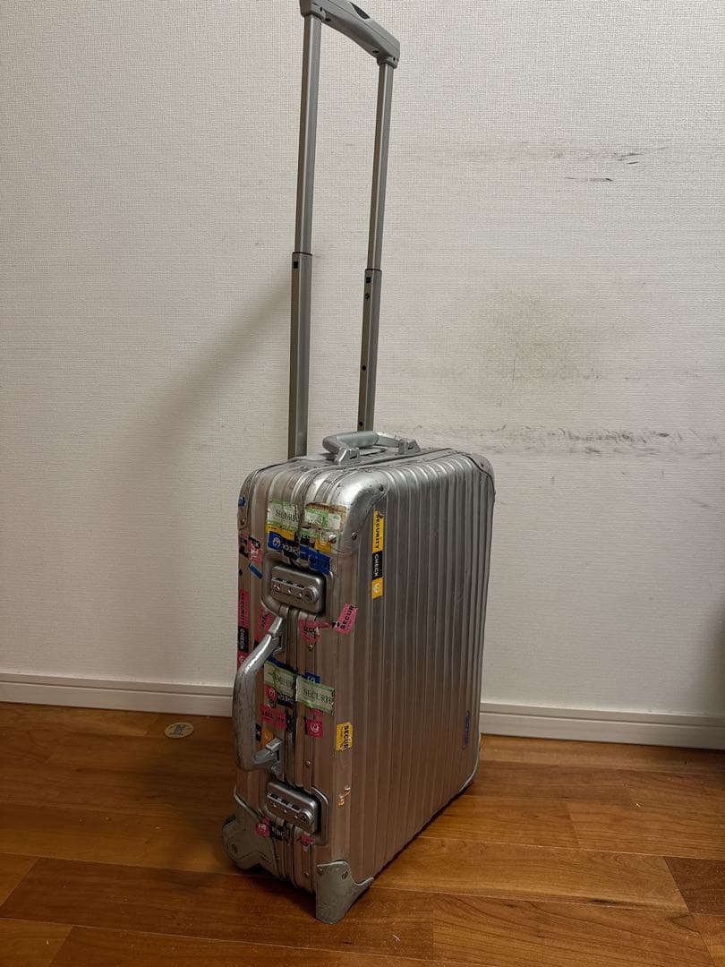22時まで値下げ RIMOWA トパーズ　青ロゴ　機内持ち込み　32L