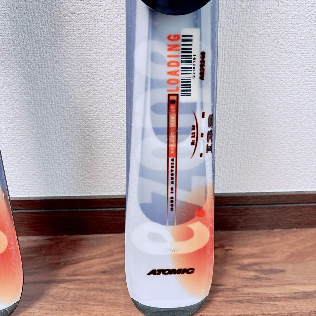 ATOMIC スキー板 eTL LOADING 138cm ビンディングセット