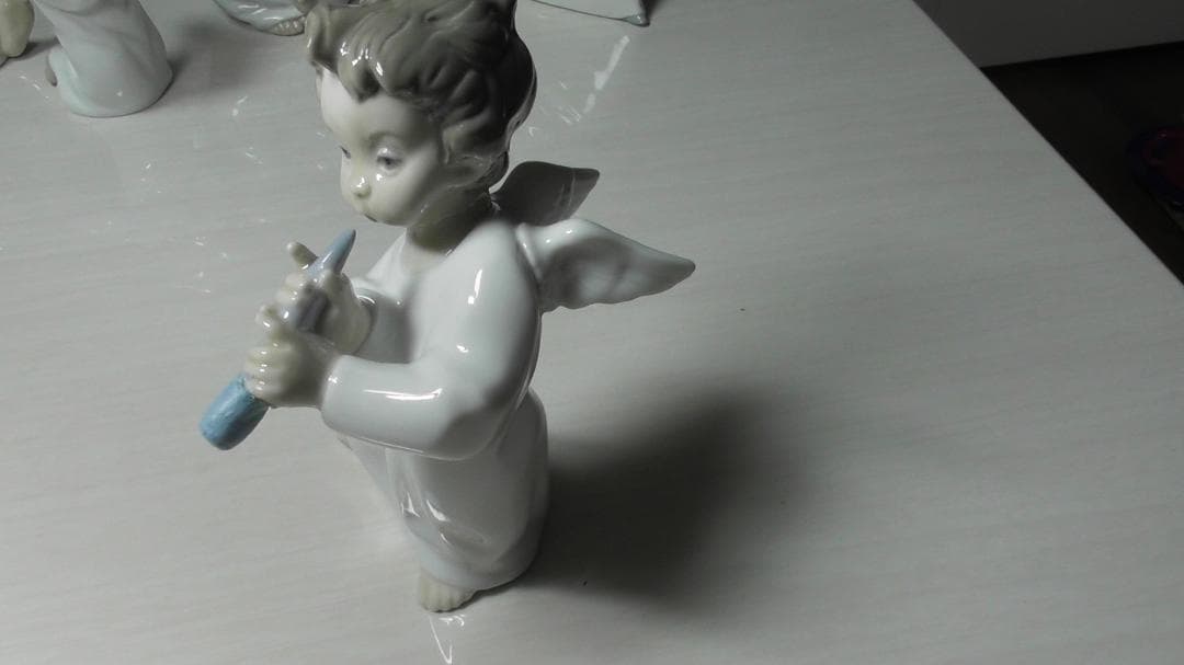 LLADRO　リヤドロ　【天使シリーズ７点】１　リアドロ　インテリアＬ484