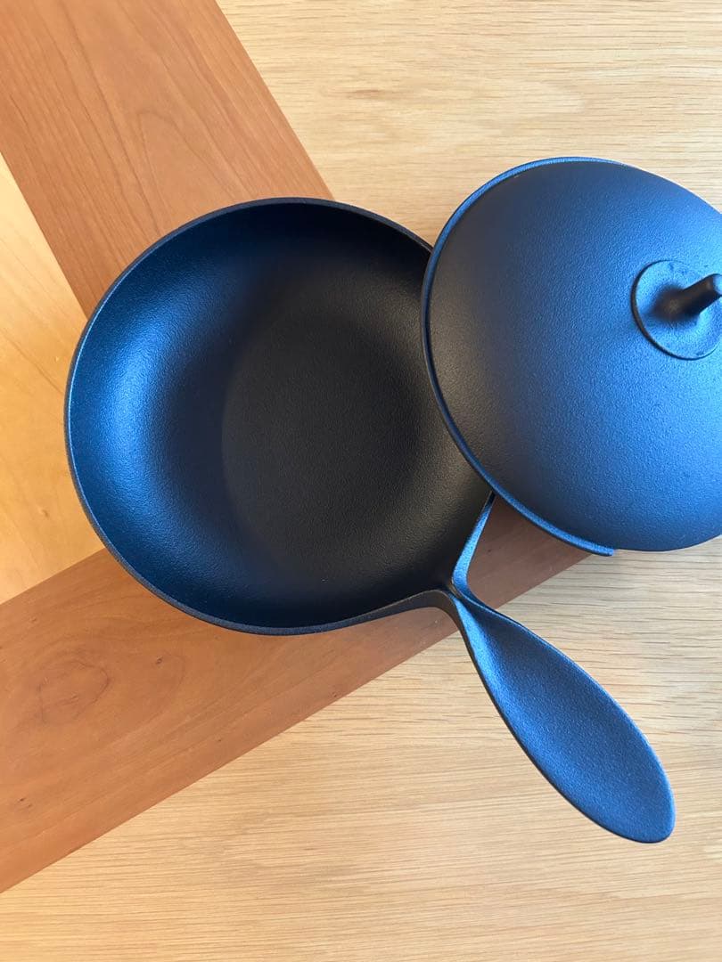 栗原はるみ南部鉄器小笠原陸兆 ミニパン19㎝