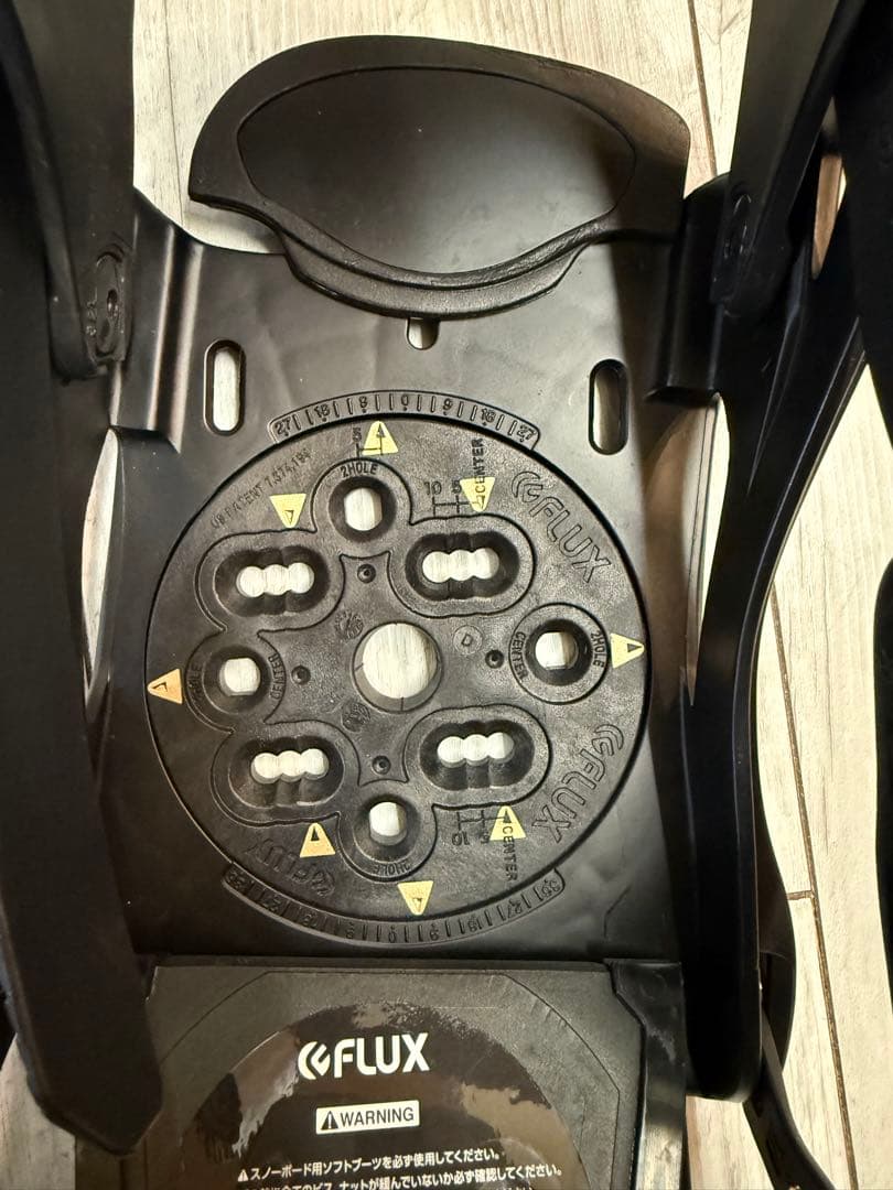 FLUX　GT-LTD　ビンディング　Lサイズ 　木目調　美品　フラックス