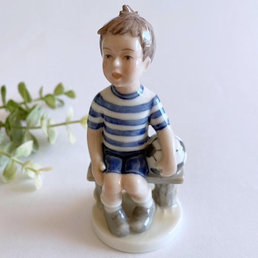 2000年 フレデリック 少年 サッカー フィギュリン ミレニアム