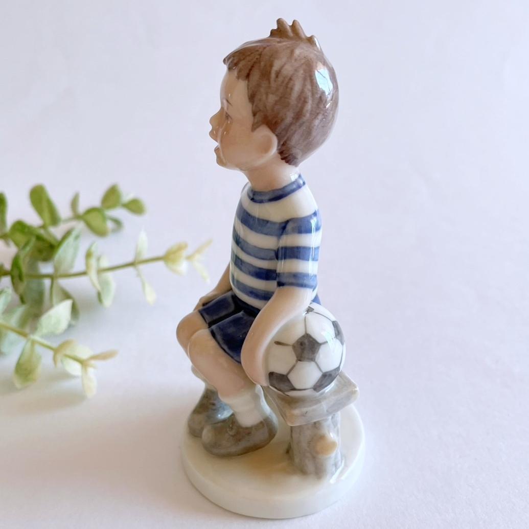 2000年 フレデリック 少年 サッカー フィギュリン ミレニアム