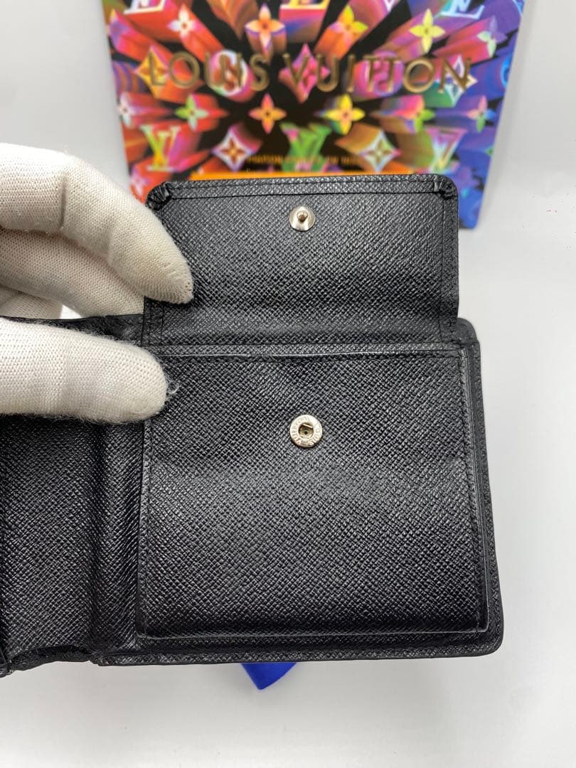 ルイヴィトン ダミエ　ポルトフォイユ・スレンダー エクリプス 折り財布