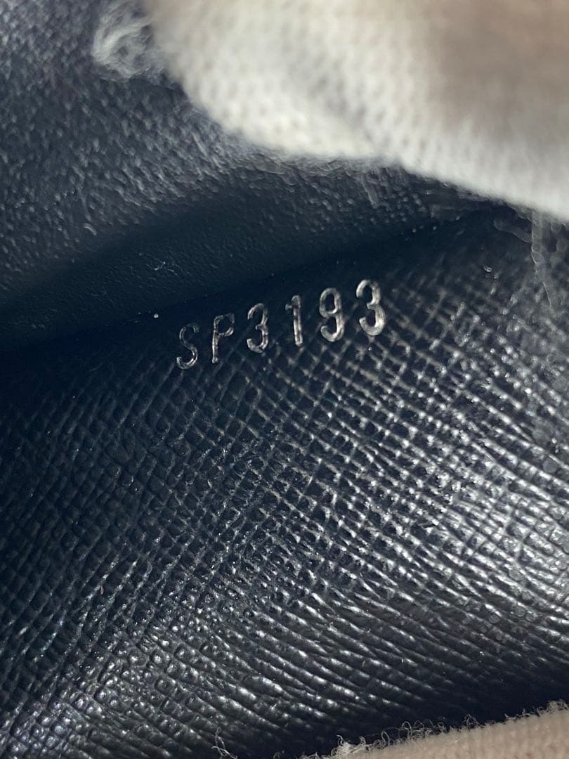 ルイヴィトン ダミエ　ポルトフォイユ・スレンダー エクリプス 折り財布