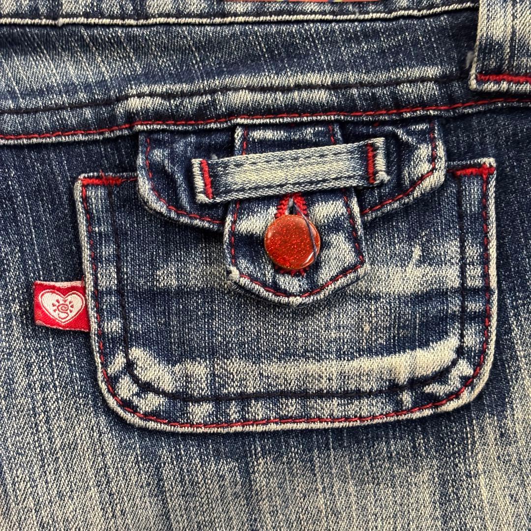 Vintage 00s【Y2K】フレア デニムパンツ グランジ バギー平成ギャル