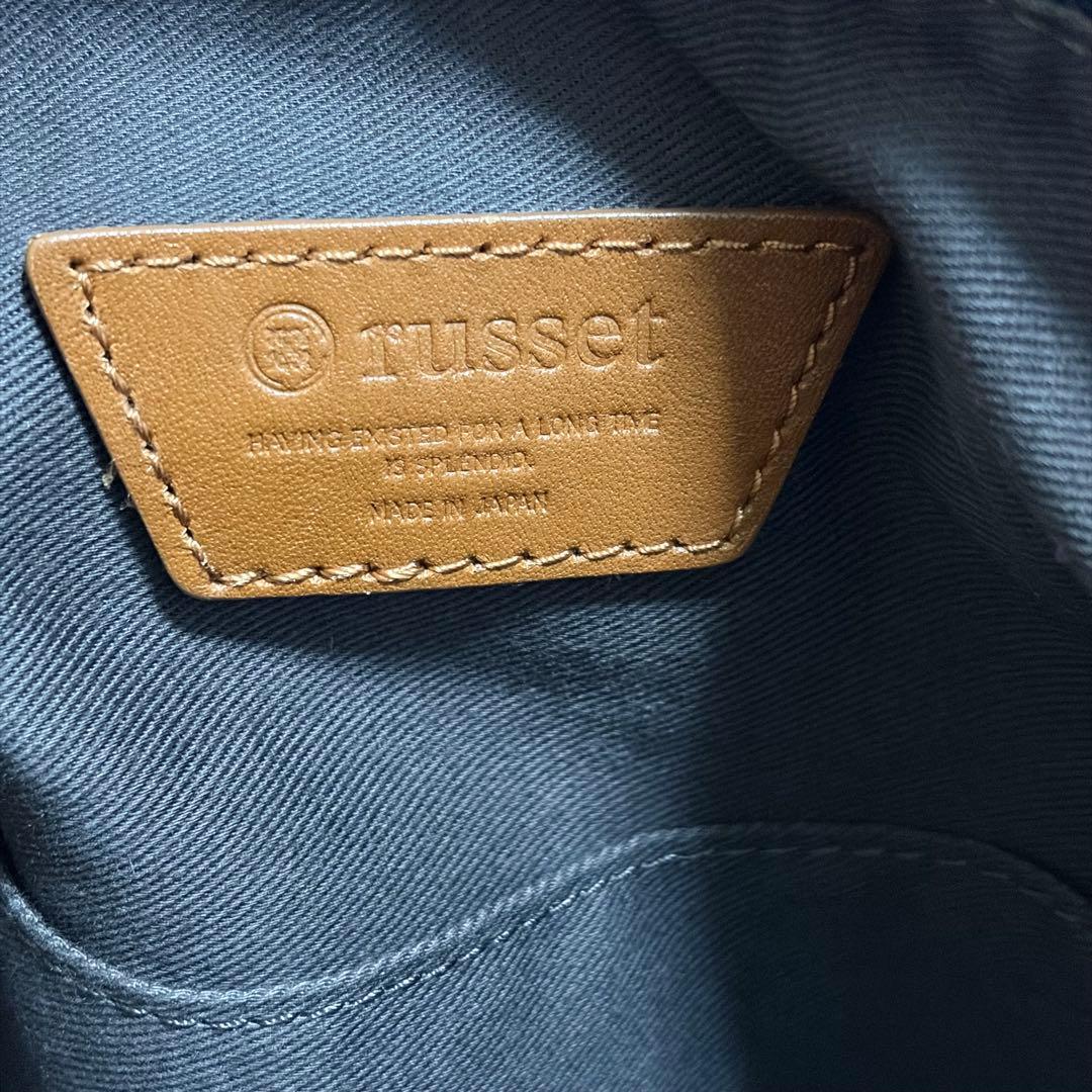 新品未使用級　russet　トラベルボストンバッグ　旅行　2way ショルダー
