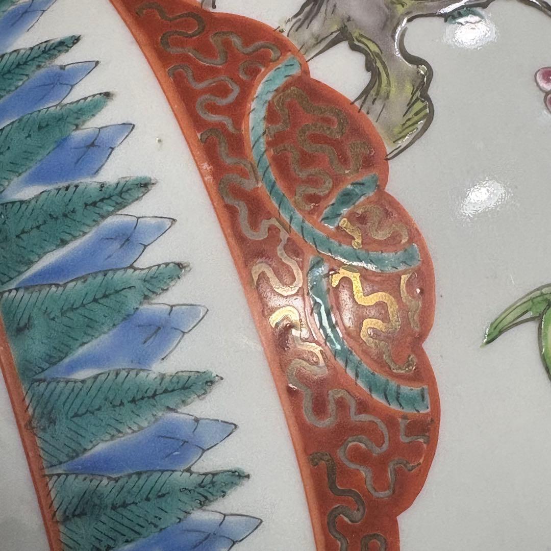 古伊万里◎赤絵火鉢　￼