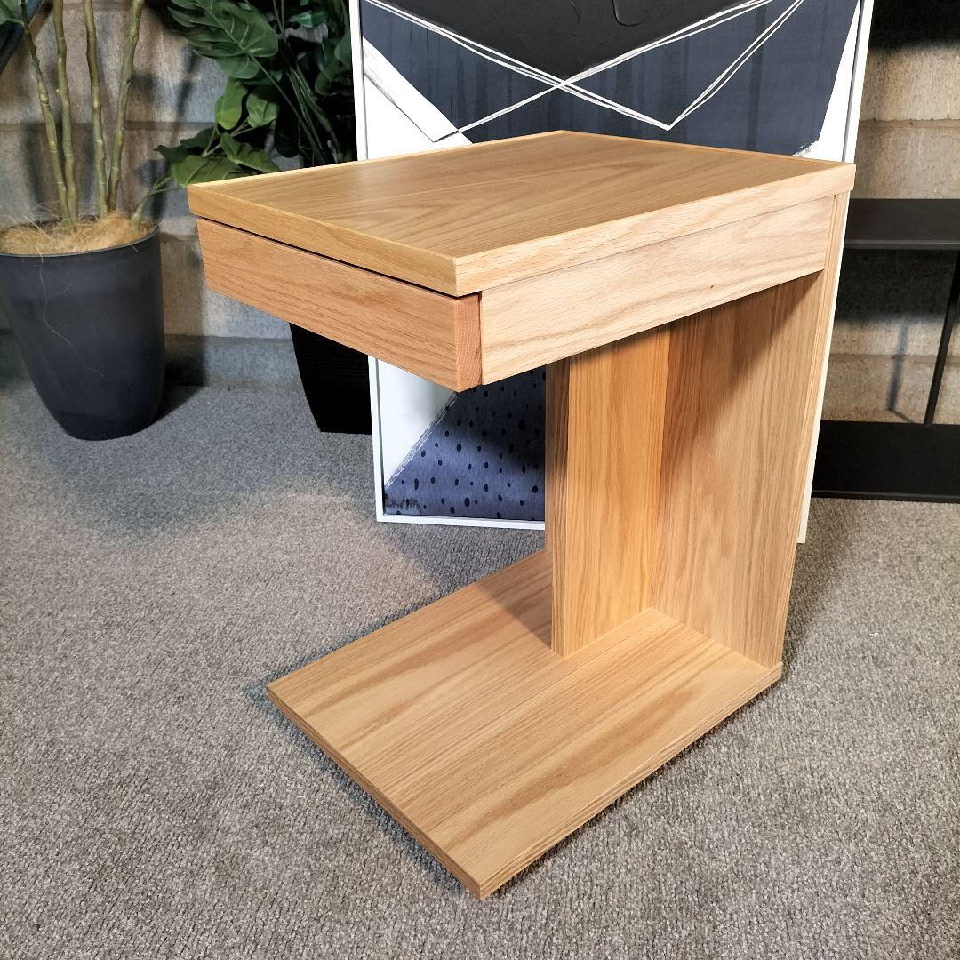 レグナテックジラーレサイドテーブル◆ 引き出し付き◆展示品(459)