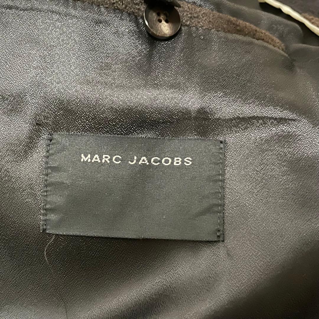 【美品】マークジェイコブス　チェスターコート　ダークブラウン ブラック