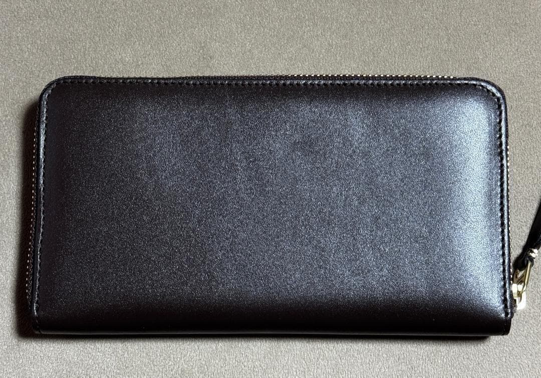 ウォレットコムデギャルソン ロングクラシックウォレット 長財布 茶色 新品 本物