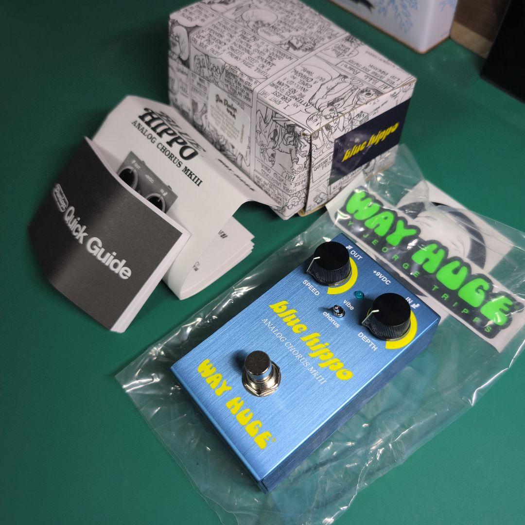 WAY HUGE blue hippo コーラスエフェクター(新品同等品)