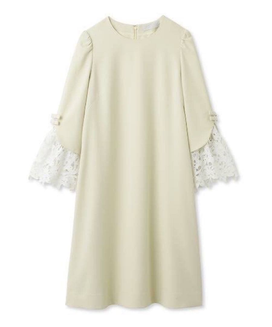 新品タグ付き CELFORD セルフォード レースカフドレス 36