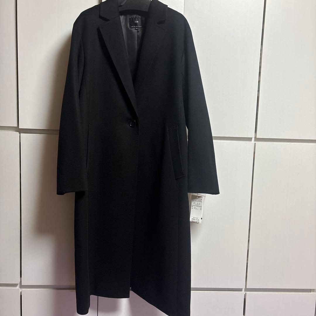 【新品タグ付2025今季モデル】23区 ウールカシミヤビーバー チェスターコート