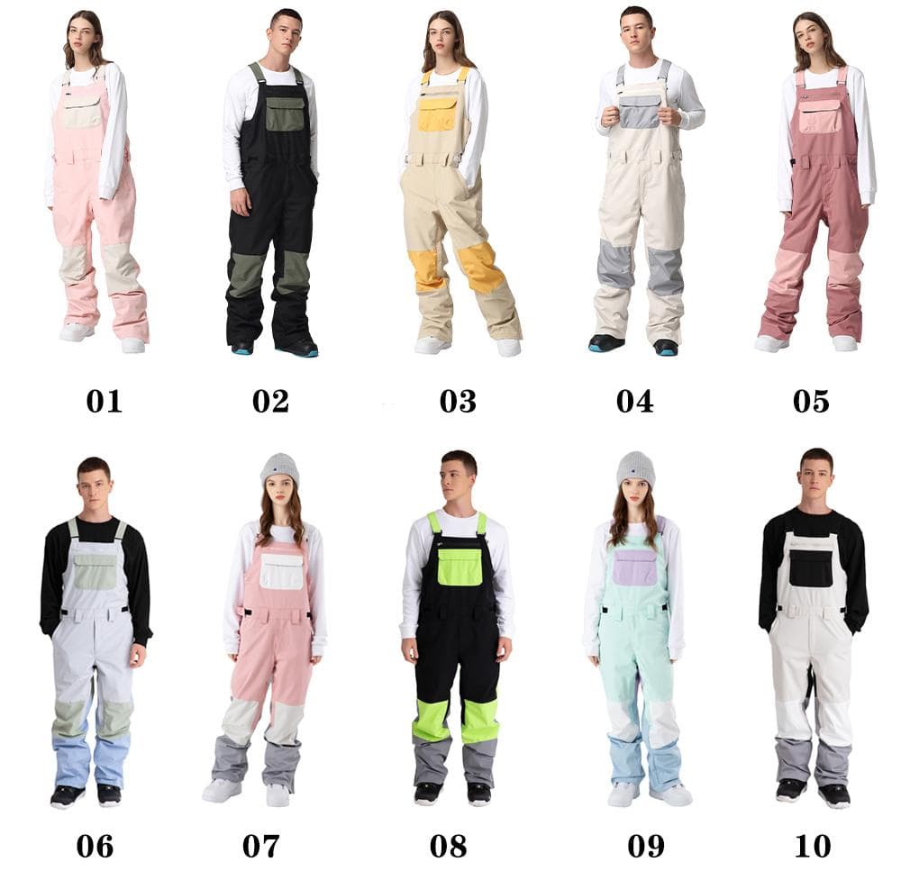 スノーボード ウェア　 ビブパンツ ユニセックス 04 S