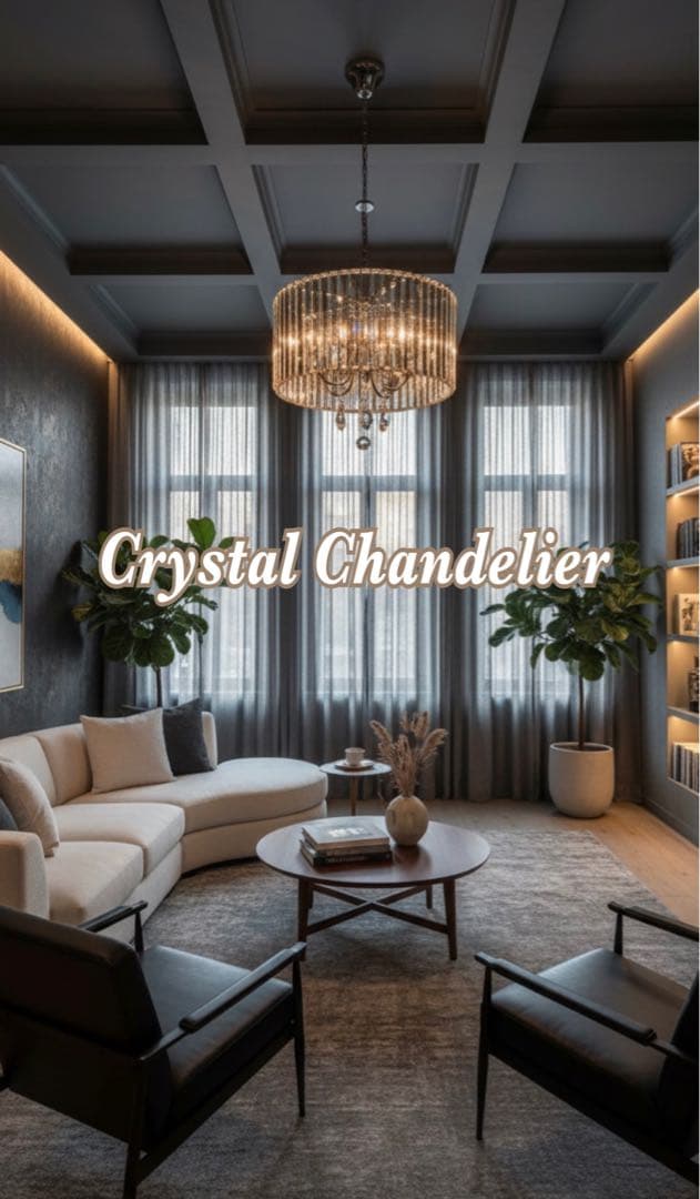 高級店仕様 円形型 豪華なシャンデリア クリスタルガラス シーリングランプ