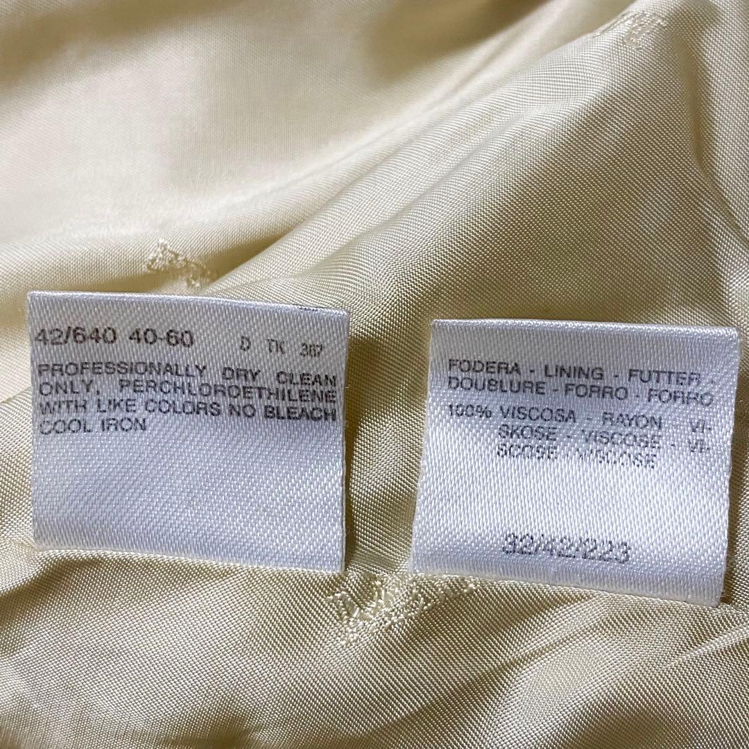 最高級 白タグ Max Mara カシミヤ混 ロングコート 羽織り　ウール　40