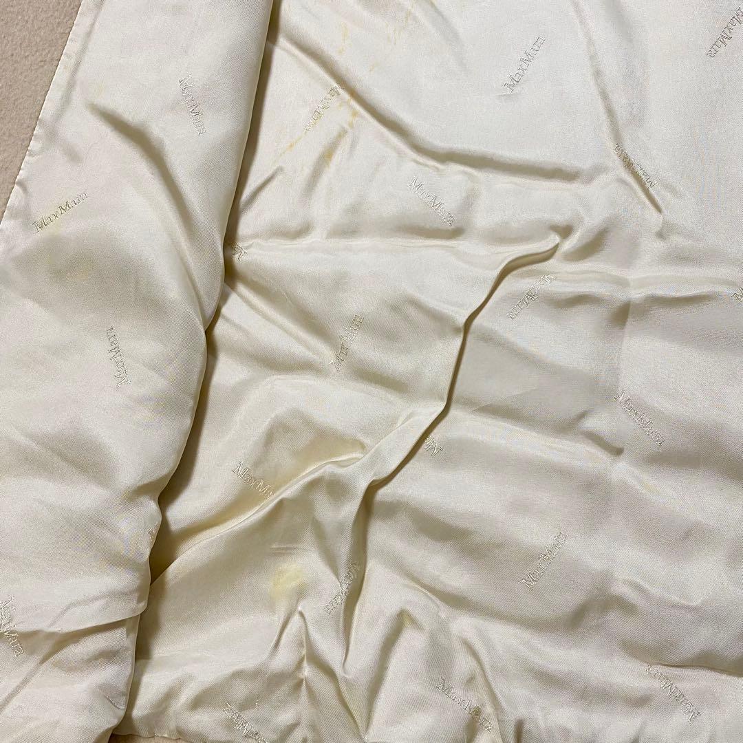 最高級 白タグ Max Mara カシミヤ混 ロングコート 羽織り　ウール　40