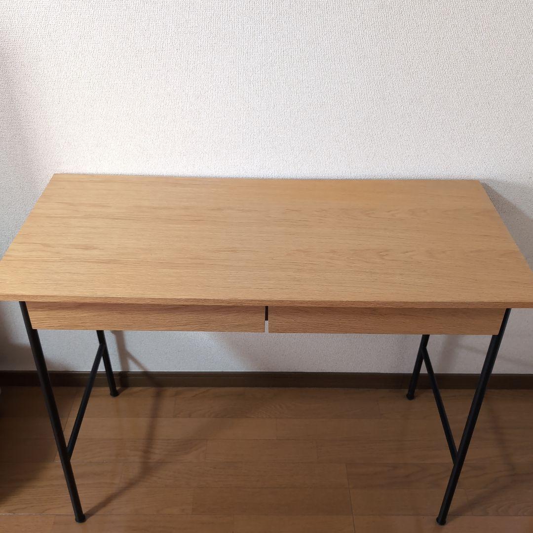 Anthem アンセム デスク ナチュラル 幅 100cm 奥行 45cm